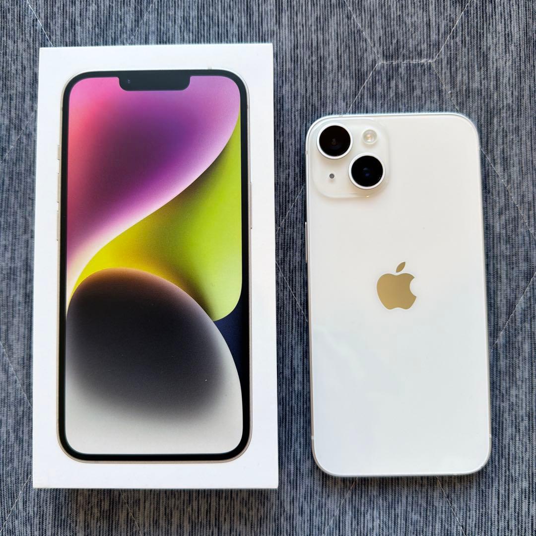 Apple iPhone 14 ホワイト 本体 - メルカリ