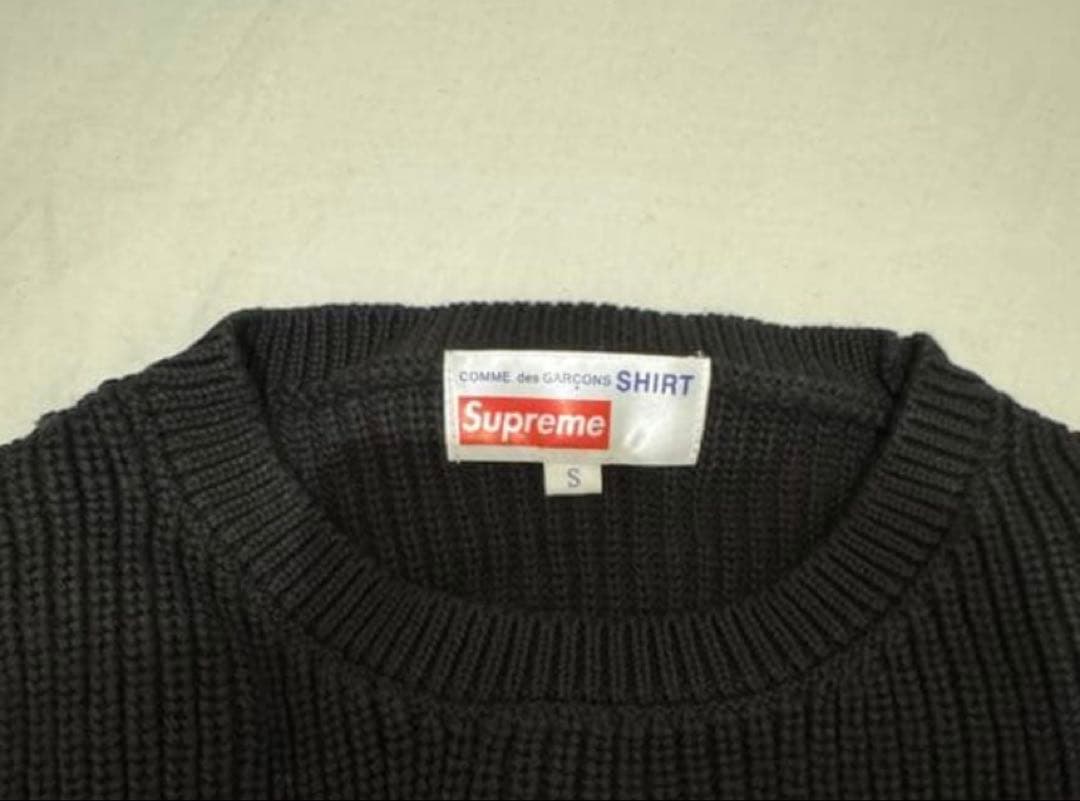 COMME des GARÇONS SHIRT Supreme ニット - メルカリ