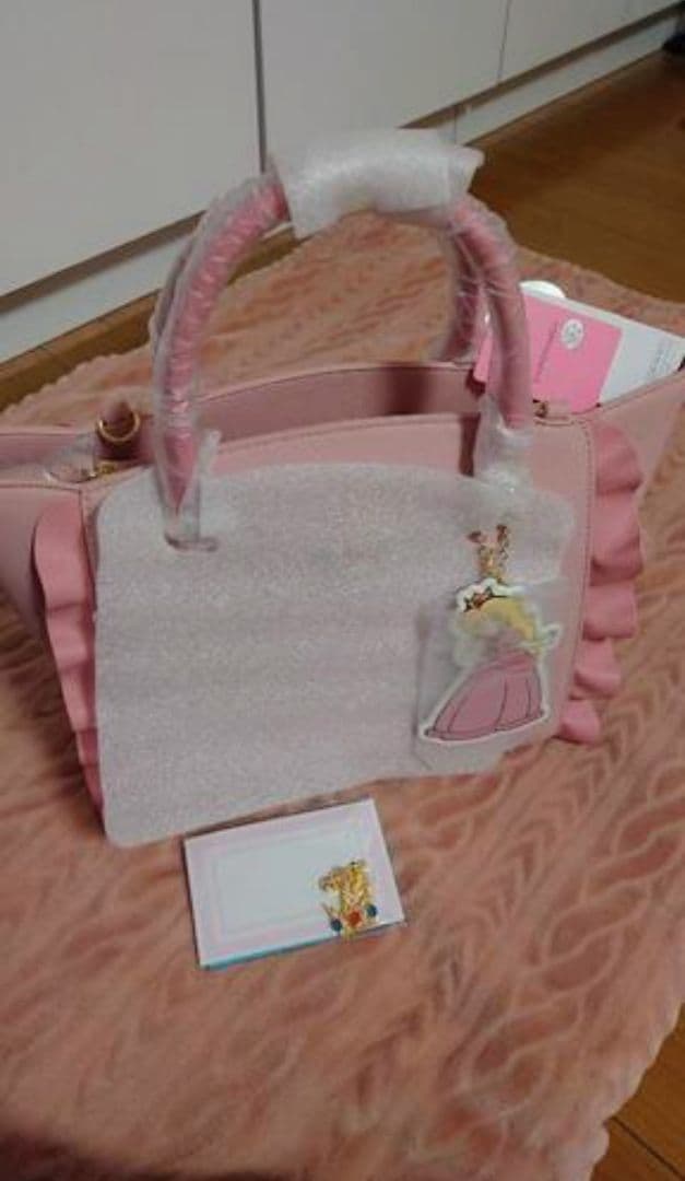 サマンサベガ 新品タグ付き ピーチ姫 バッグ ピンク - メルカリ