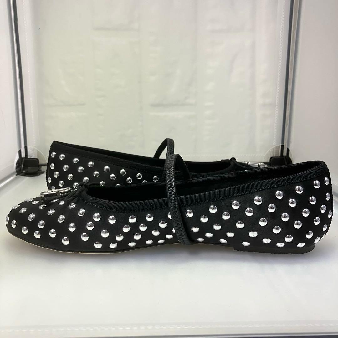 ☆極美品☆MARCJACOBSサブリナ スタッズ バレエ フラットシューズ 24