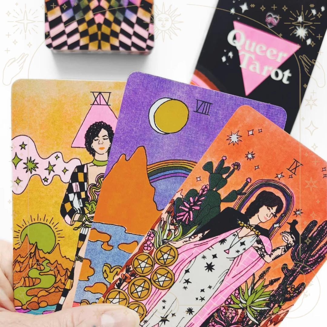 正規品タロットカード】LGBTQ+の多様性を表現するポップで派手な海外