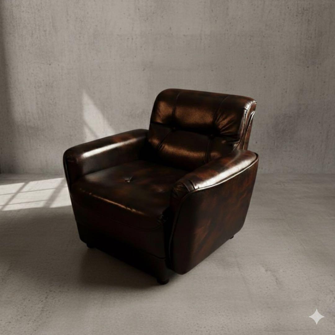 『ジャパンヴィンテージ』シングルソファ アームチェア ラウンジチェア チェア ジャパンヴィンテージ ラウンジチェア アームチェア チーク材 椅子