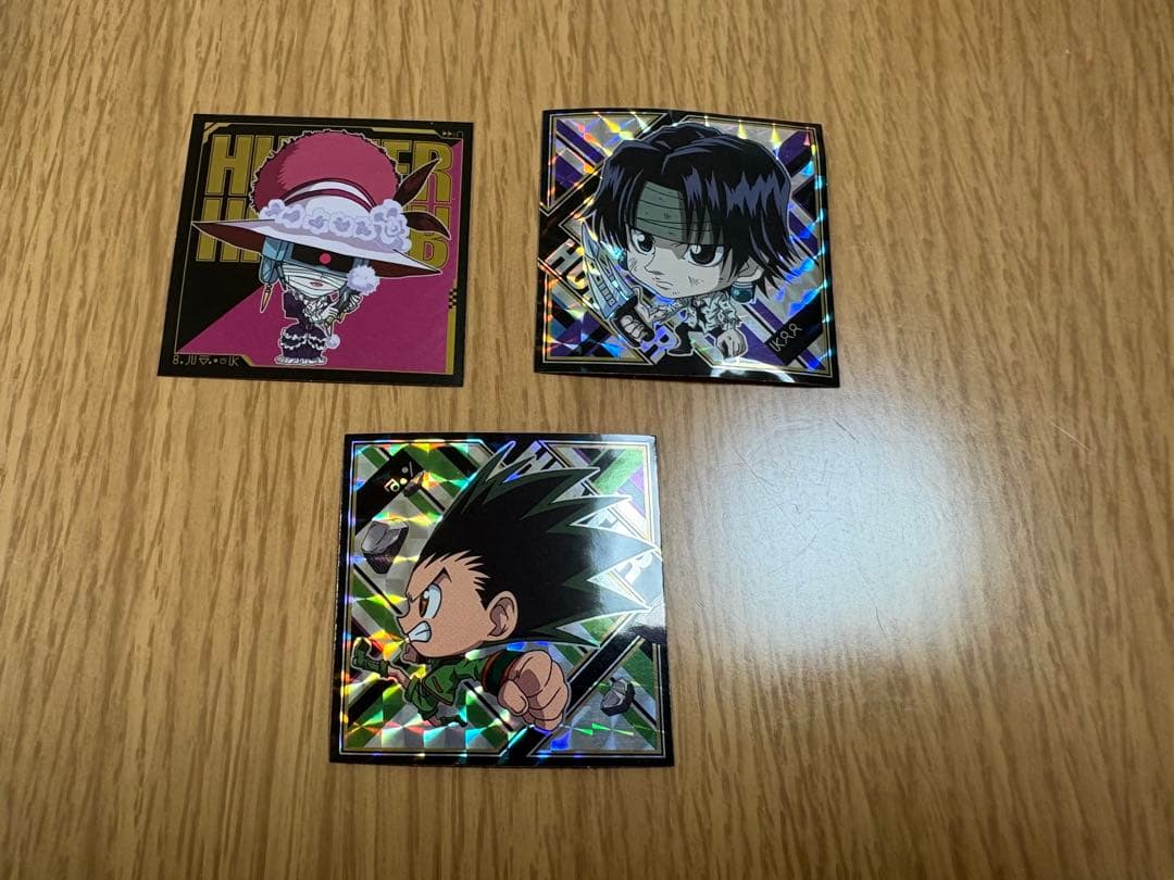 HUNTER×HUNTER キャラクターシール 3枚セット - メルカリ