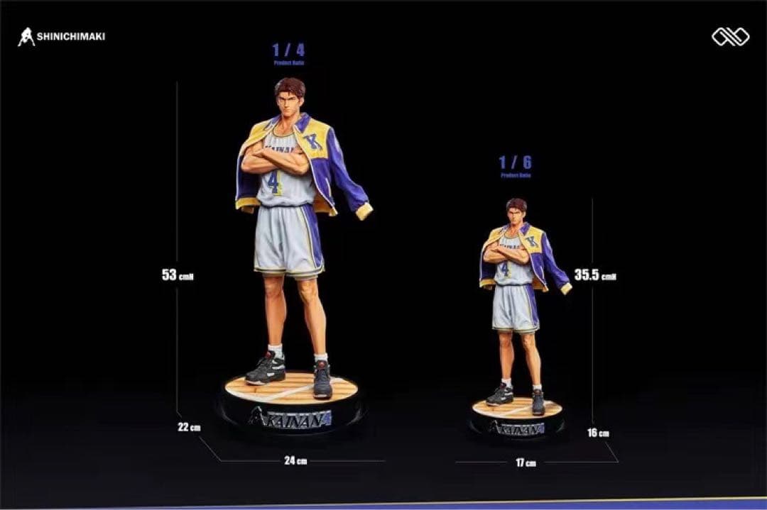 SLAM DUNK 牧紳一 1/6 ガレージキット ガレキ スタチュー⑤ - メルカリ