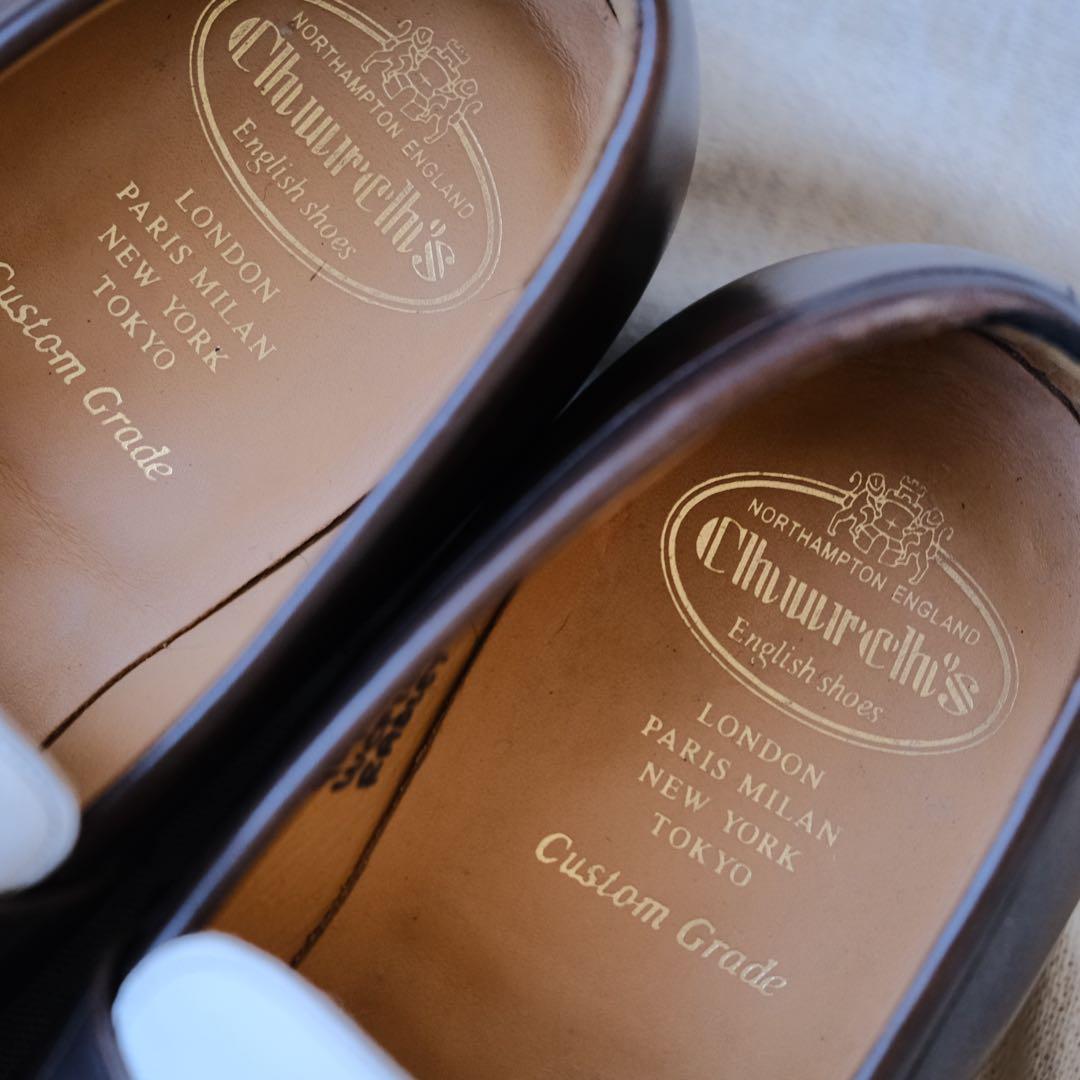 Church'sチャーチ101コンビタッセルローファー茶× 白RADLEY90F - メルカリ