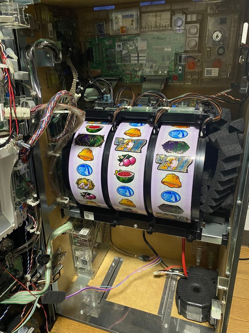 引き取り専用 埼玉県】実機 A-SLOT 偽物語 コイン不要機 カウンター付