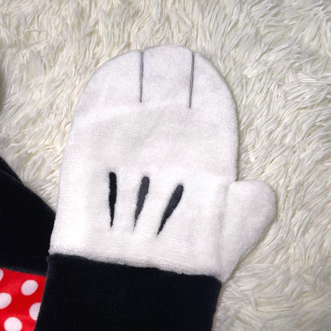 ディズニー ミニー マフラーキャップ - メルカリ