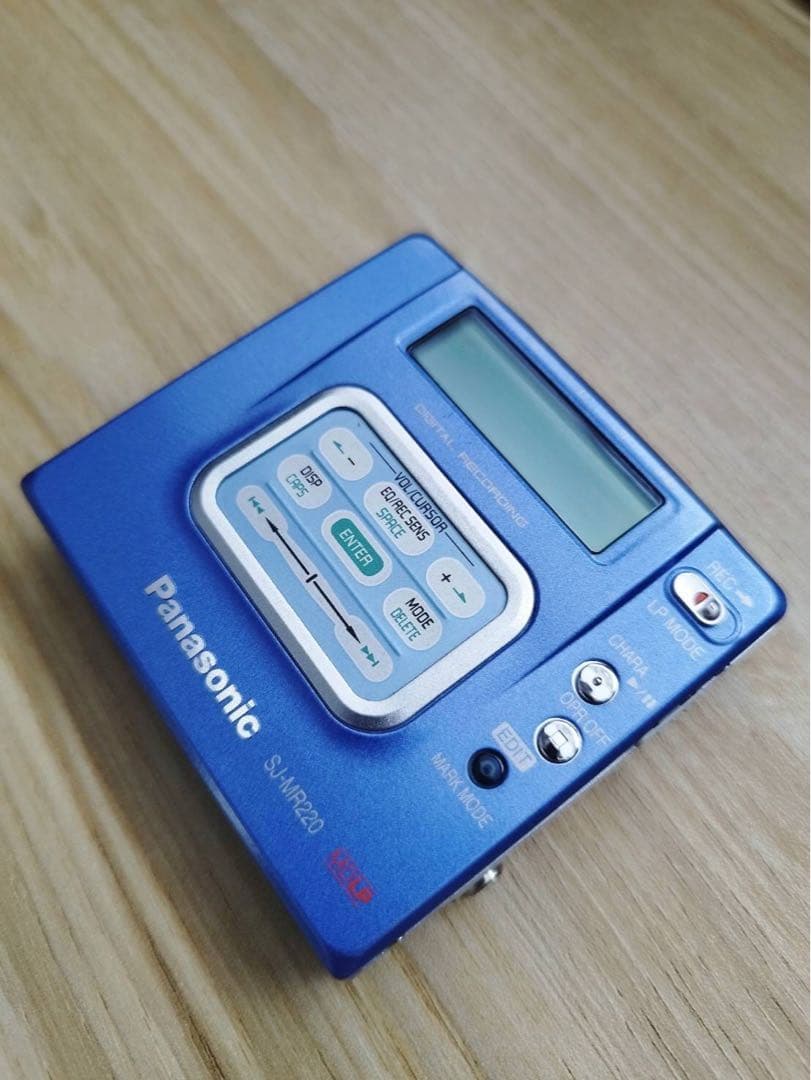 Panasonic ポータブルMDレコーダー SJ-MR220 - メルカリ