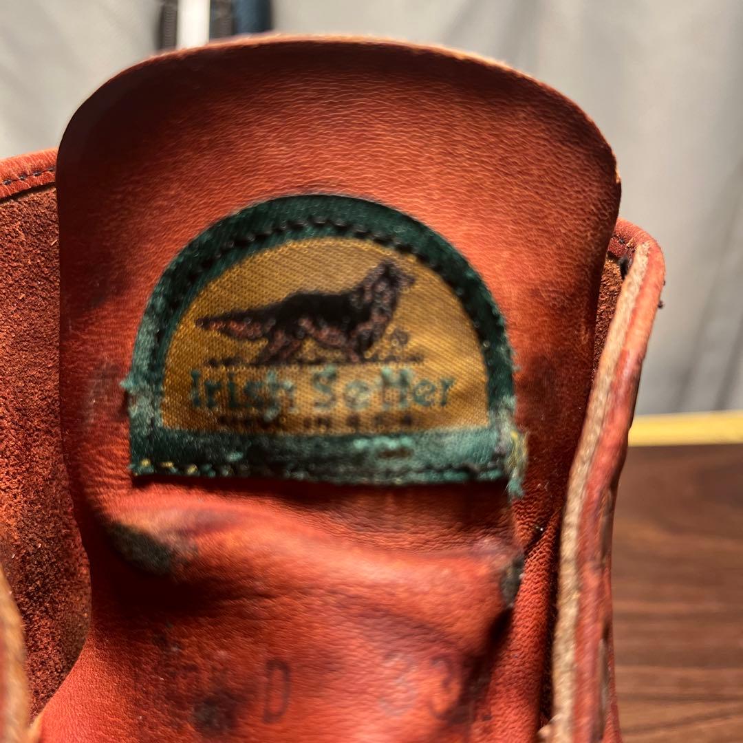 レッドウィング アイリッシュセッター8166《半円犬タグ！》vintage