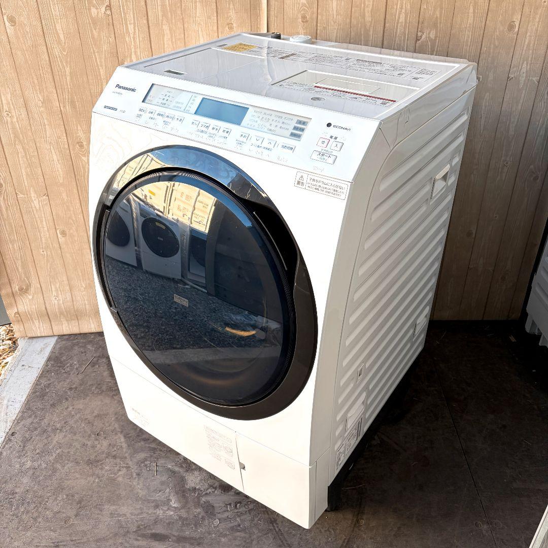 配送設置無料！純正パナソニック自動投入スマートスタイリッシュドラム！完動超美品！