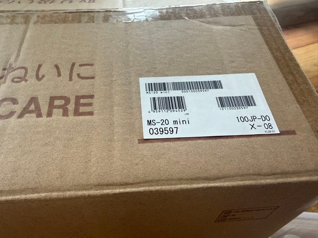 本日限定出品 korg ms-20 mini SQ-1 パッチケーブルおまけ付き - メルカリ