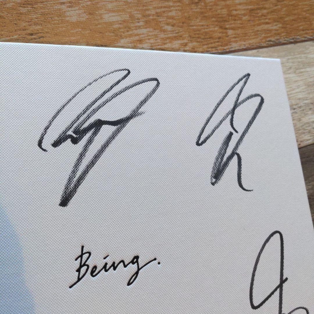 BTS BEアルバム 100部限定！ 写真集 直筆サイン （非売品） - メルカリ