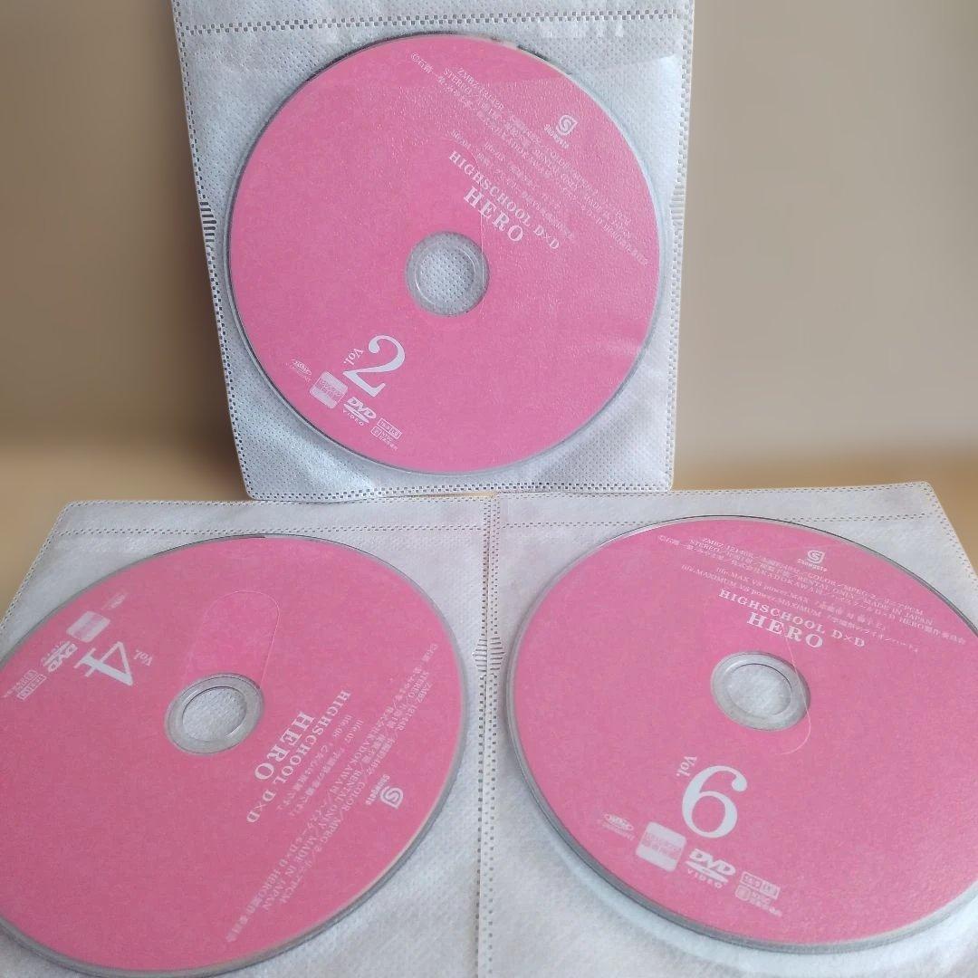 アニメ☆ハイスクールD×D、NEW、BorN、HEROレンタルDVD【全24巻】