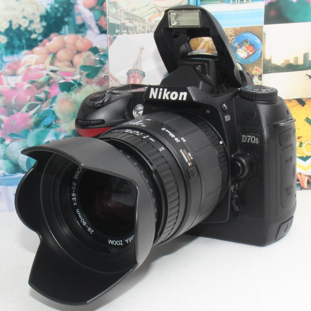 ⭐️新品カメラバッグ付⭐️❤️一眼レフデビューに最適❤️ニコン D70s ❤️ Amazon | Nikon デジタル一眼レフカメラ D70S | デジタル一眼レフ 通販