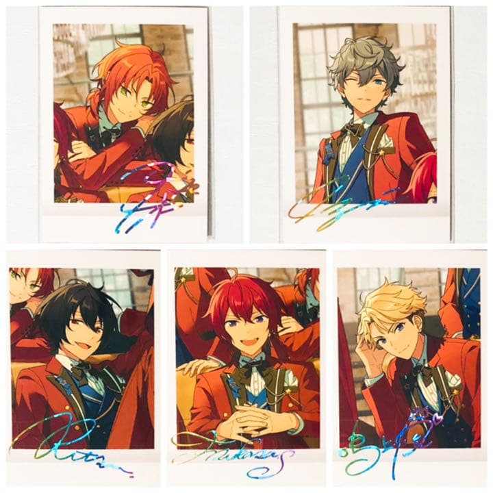 新品☆あんスタ【Knights】5周年☆ぱしゃこれ☆PREMIUM☆5点セット