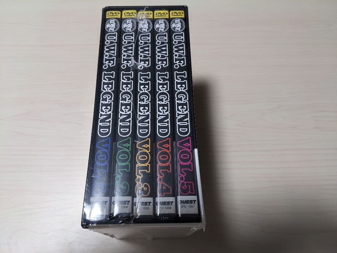U.W.F. COMPLETE stage.1 DVD-BOX 未使用