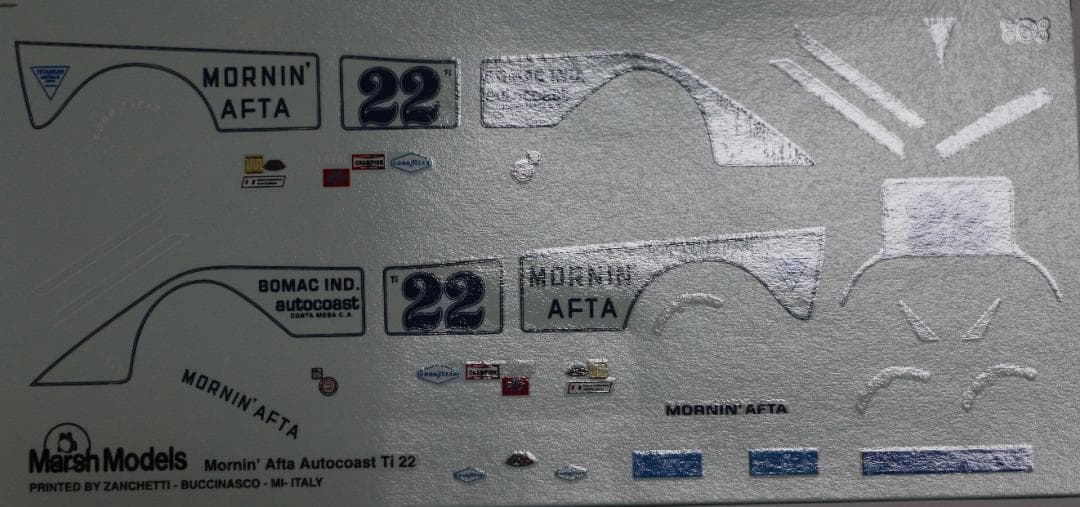 マシューモデル（英国）オートコースTi22 1970カンナム レジン