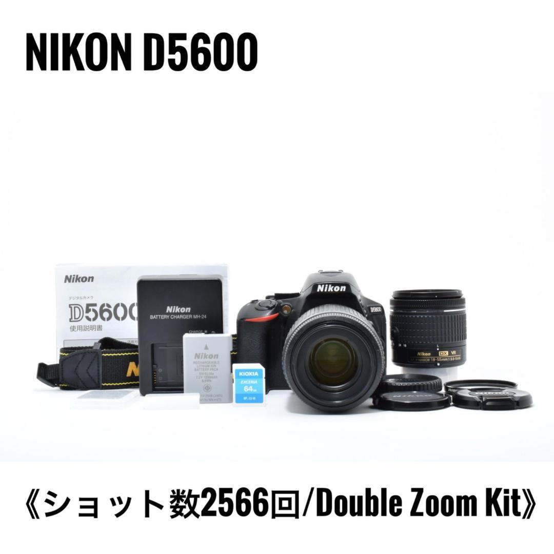 美品 ニコン NIKON D5600 ダブルズームキット デジタル一眼レフカメラ 買取】ニコン D5600 ダブルズームキット | ナニワグループオンライン