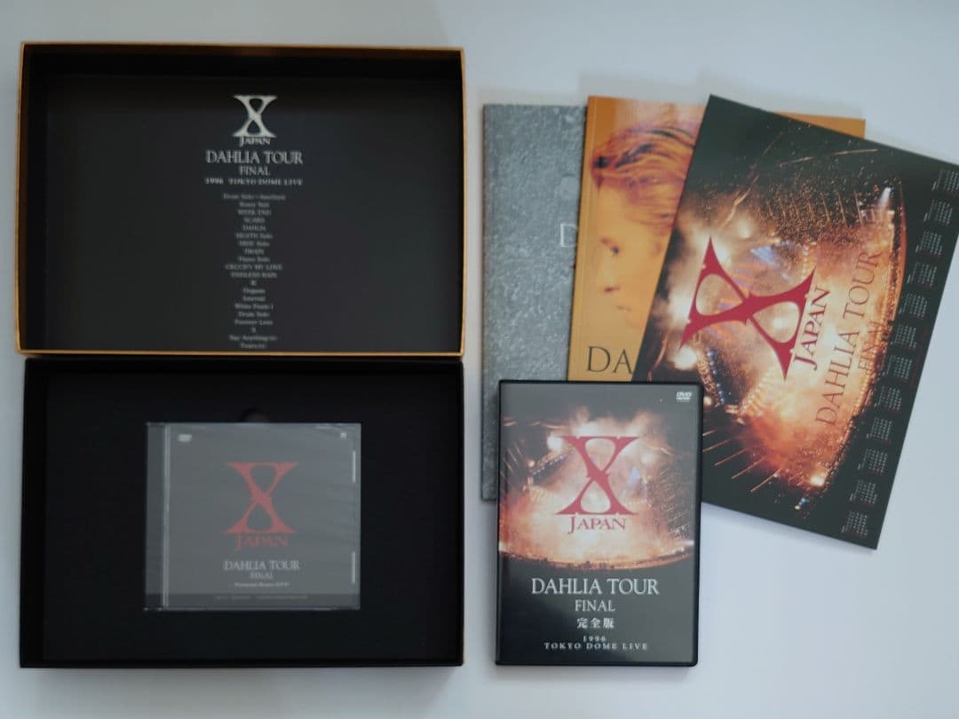 X JAPAN DVD 全4BOX 初回限定生産