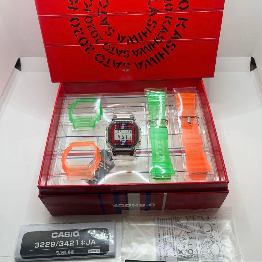 カシオ G-SHOCK 佐藤 可士和モデル DWE-5600KS-7JR DWE-5600KS-7JR | CASIO