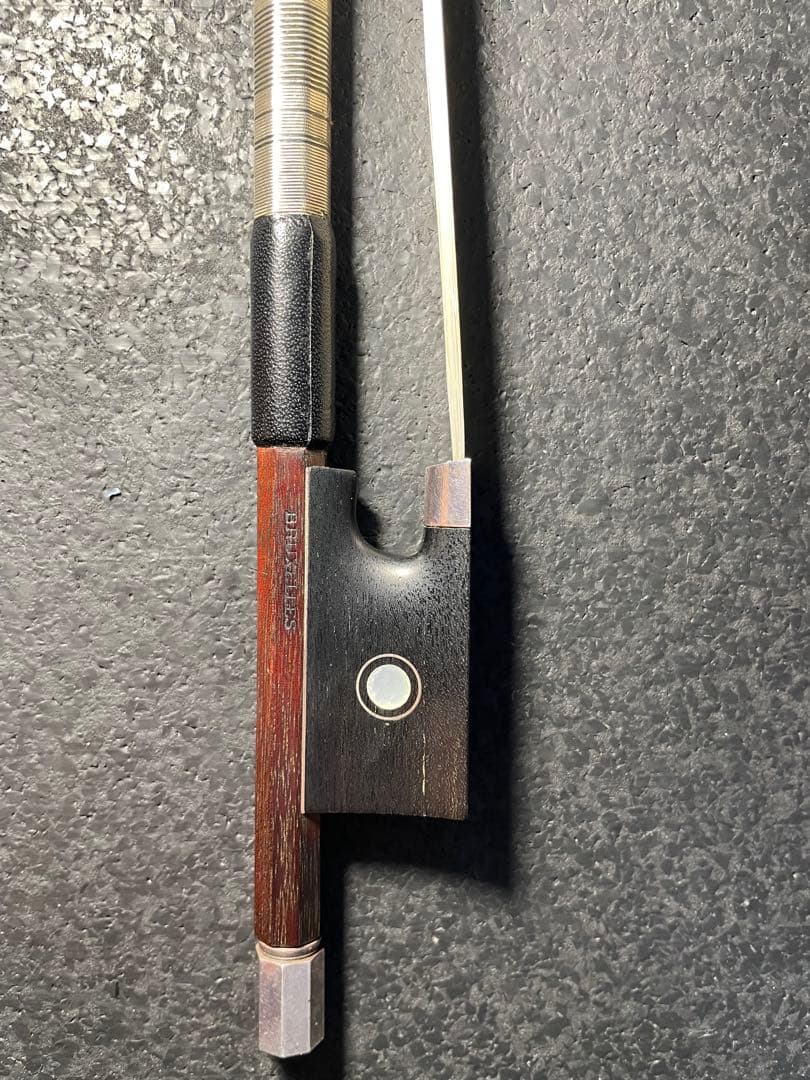 J.P.Bernard ヴァイオリン　弓　銀黒檀