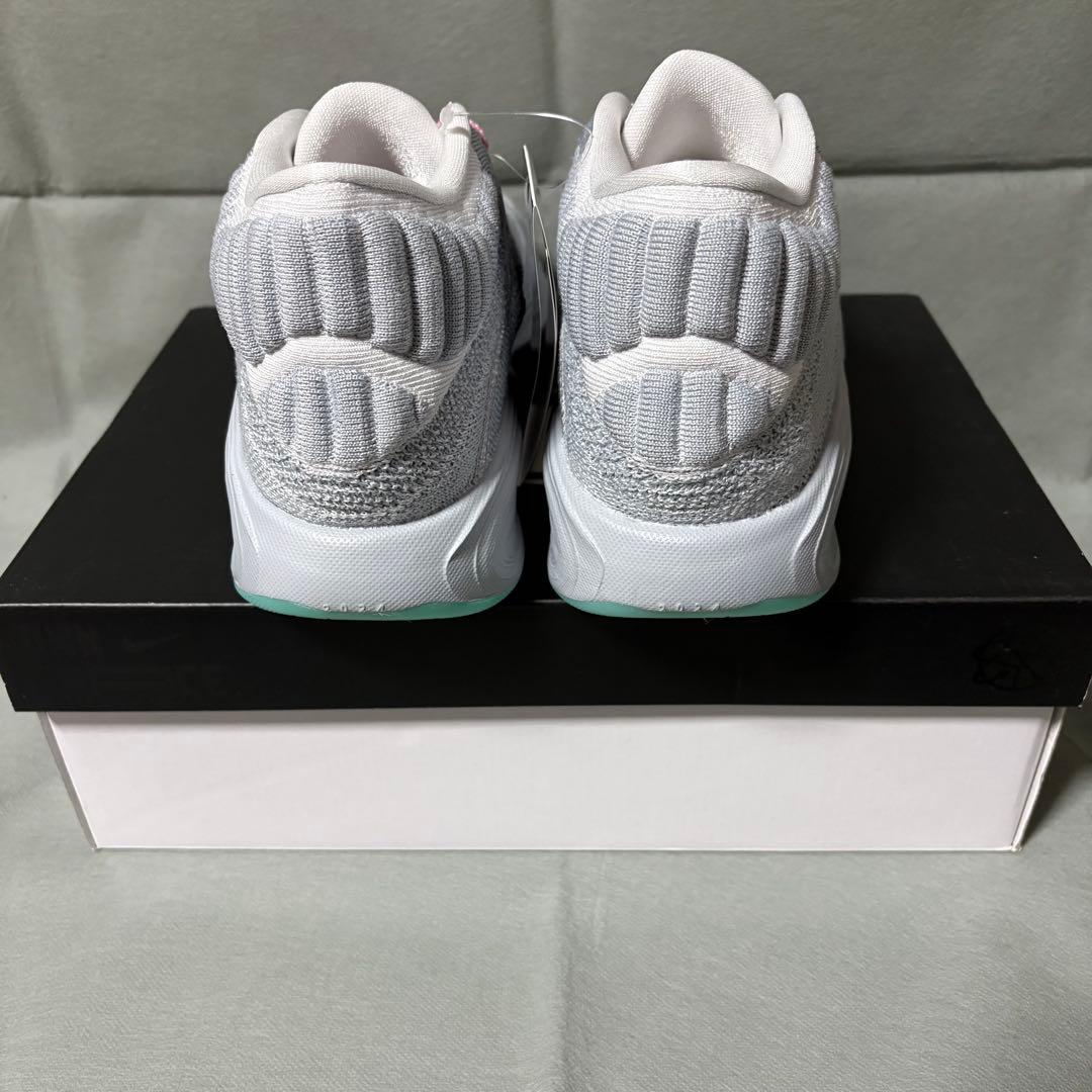 ナイキ G.Tハッスル3 グレー グリーン ピンク 緑 27.0 - メルカリ