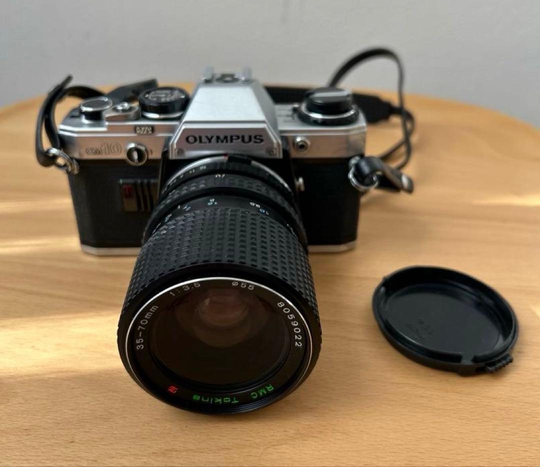 オリンパスOM-10フィルム一眼レフカメラ トキナーレンズ シグマレンズ