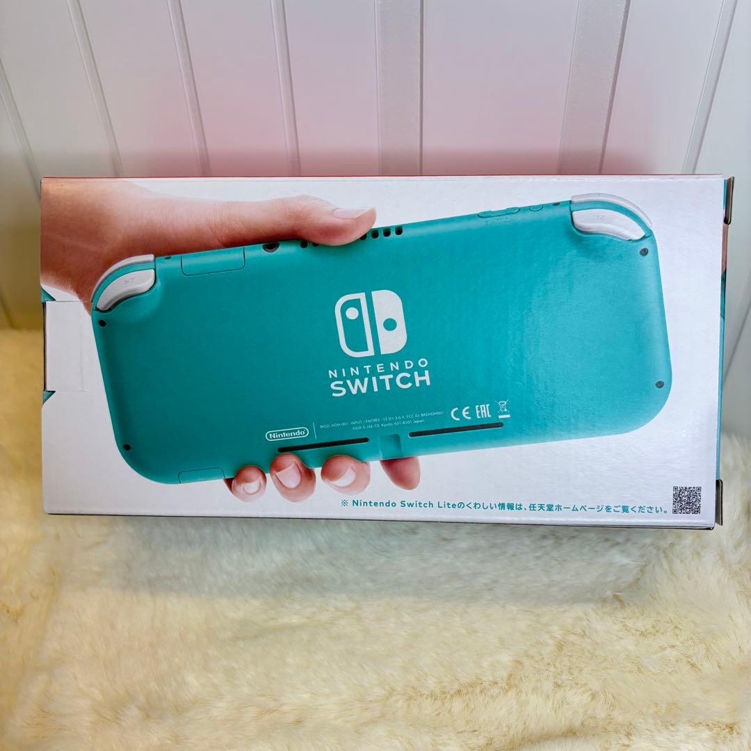 任天堂Switch ライト本体ターコイズmicroSDcardセット新品未開封
