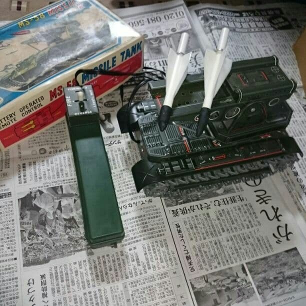 昭和47年製 増田屋 MS-58 MISSILE TANK - メルカリ