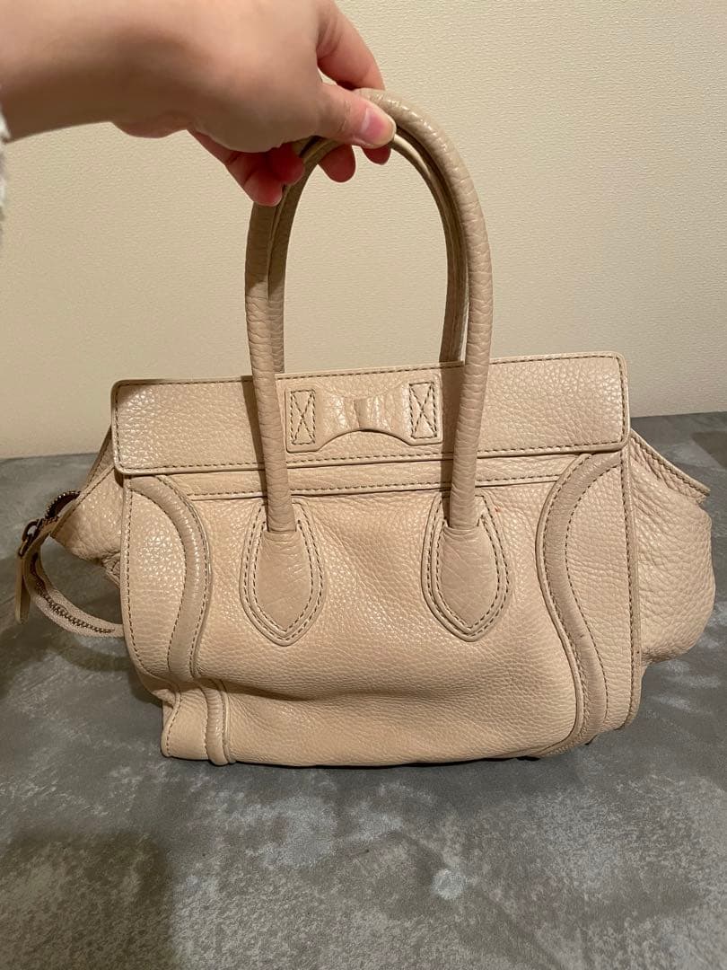 CELINE】セリーヌ ラゲージ マイクロショッパー S-SA-1110 - メルカリ