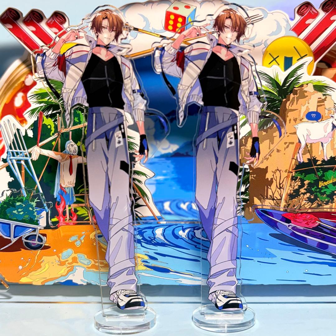 にじさんじ 加賀美ハヤト Overflow 有償特典 アクリルスタンド 2個