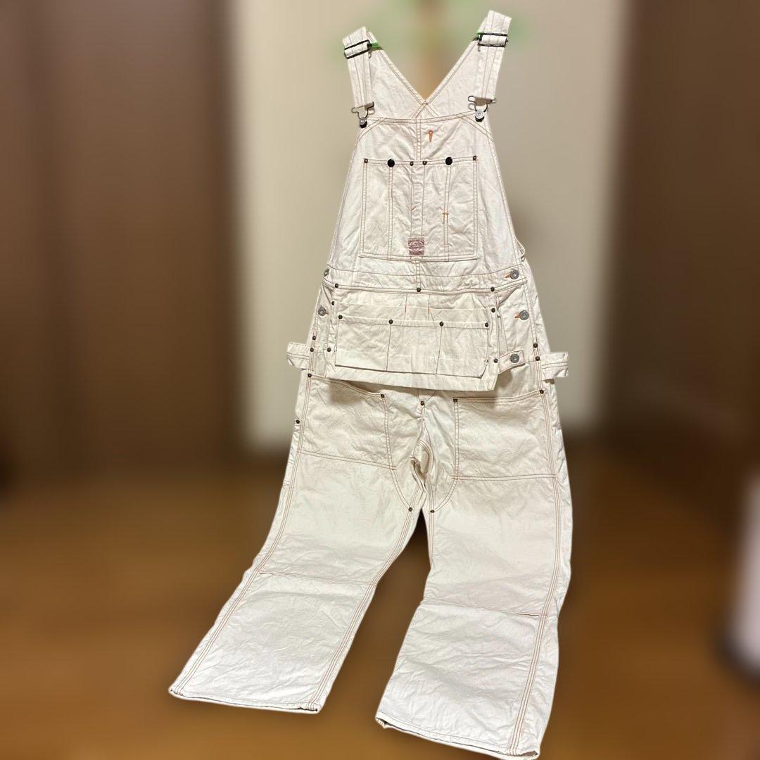 パンツ woodsman biboveralls 30 natural waist100 Men's Ecotrek Overalls