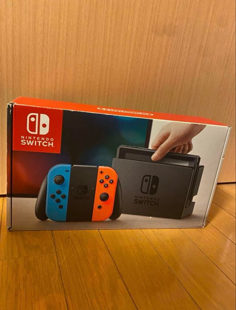 Nintendo Switch 本体　箱付き　カセット付き Nintendo Switch 本体 +特典有 Switch カセット Nintendo SWITCH