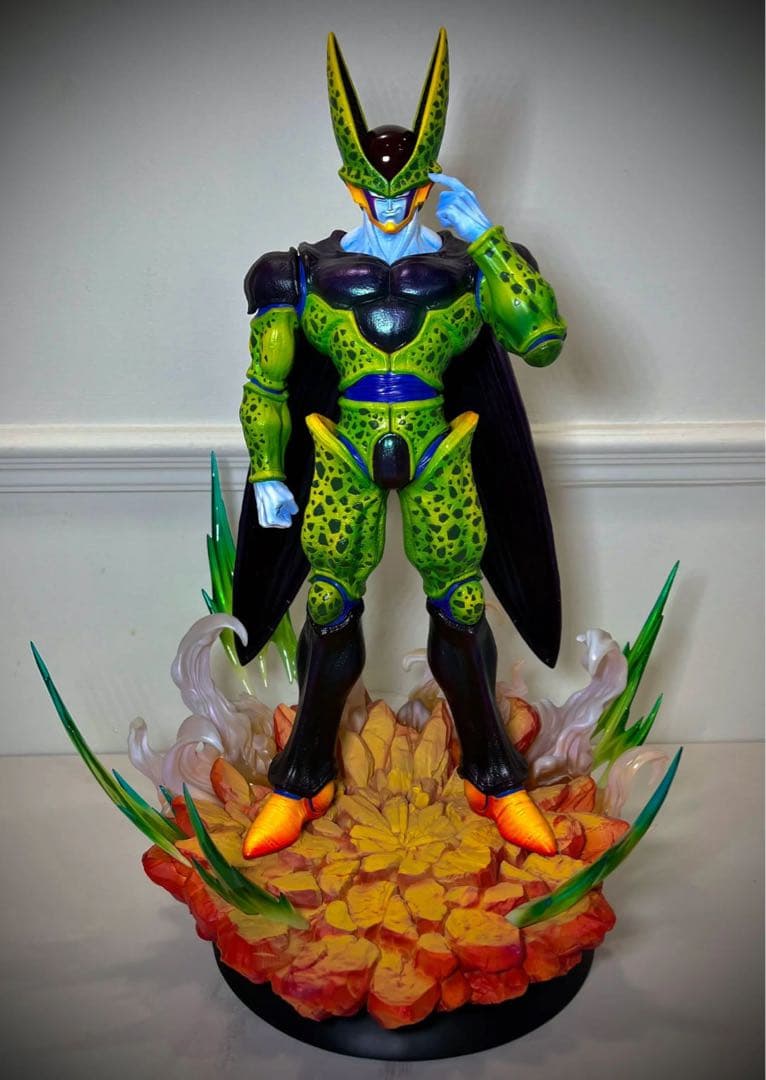 ドラゴンボール セル ガレキ ガレージキット スタチューX①⑥ ドラゴンボール セル フィギュア ガレージキット スタチューの通販 by