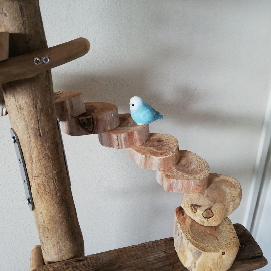 バードアスレチックジム大型 ㉟ 天然木 自然木 流木 止まり木 インコ