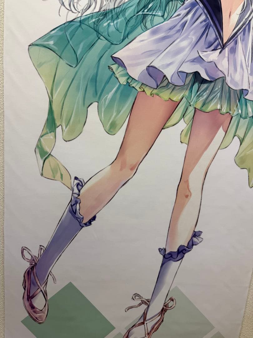 司城来夢 等身大タペストリー BLUE REFLECTION ガストショップ限定