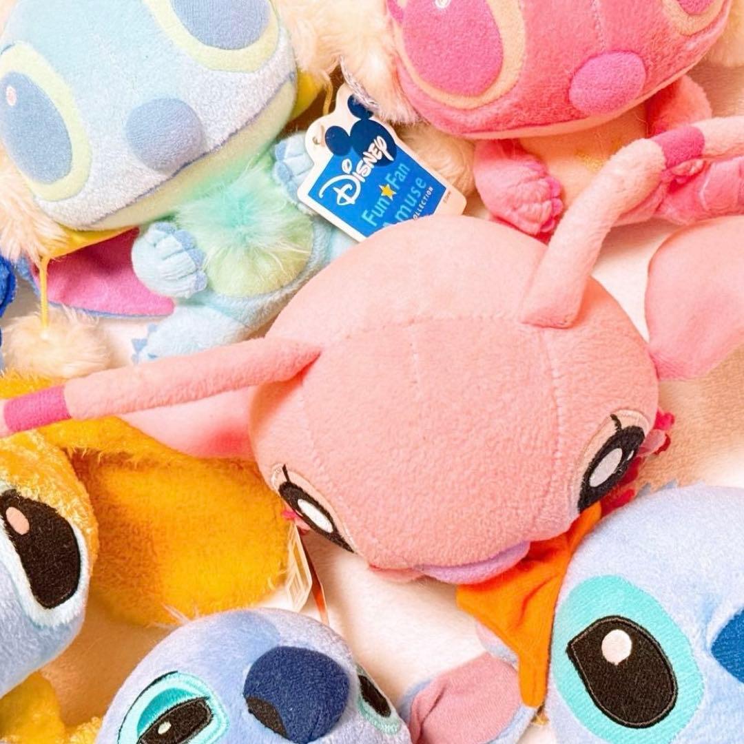 ディズニー スティッチ エンジェル コスチューム ぬいぐるみ セット