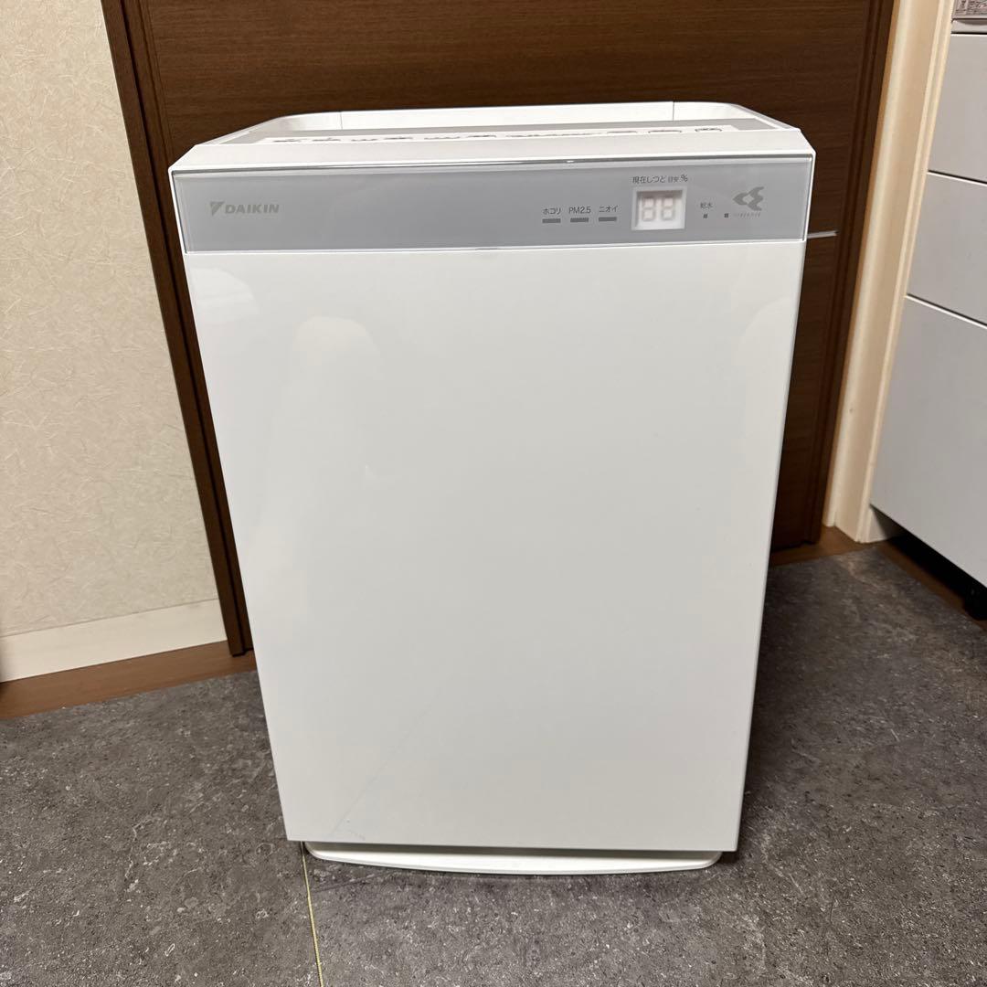 超美品★2021年製 DAIKIN 加湿ストリーマ空気清浄機 ACK70X-W あすつく対応 DAIKIN 加湿 ストリーマ空気清浄機 ACK70X-W ホワイト