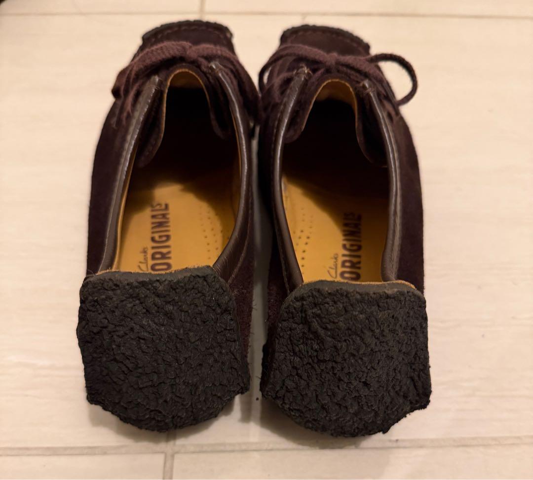 クラークス　ナタリー　スエード　ダークブラウン　UK7.5 US8 25.5cm