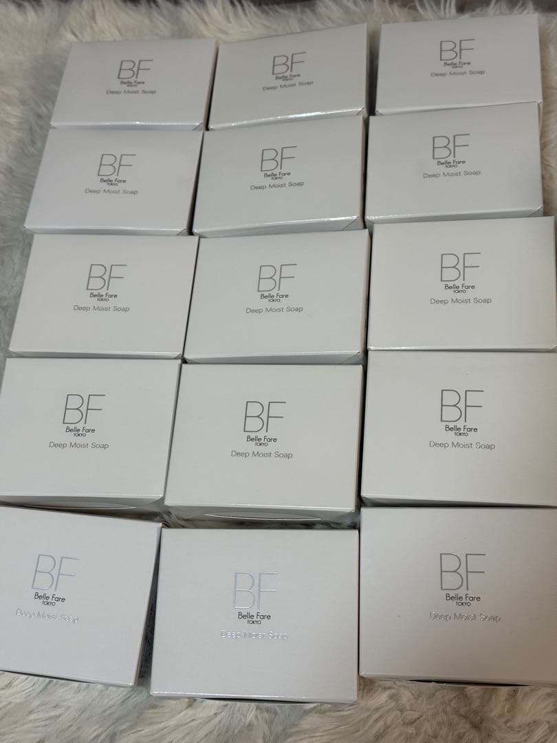Belle Fare ディープモイストソープ 石鹸 15個セット ベルファーレ