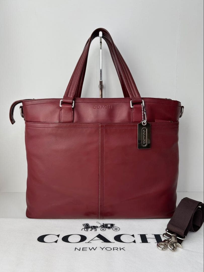 ✅【格安】 メンテ済み コーチ　トートバッグ　ビジネスバッグ　COACH レザー コーチ トートバッグ レザー メンズ」の人気商品一覧 | 安い商品を通販