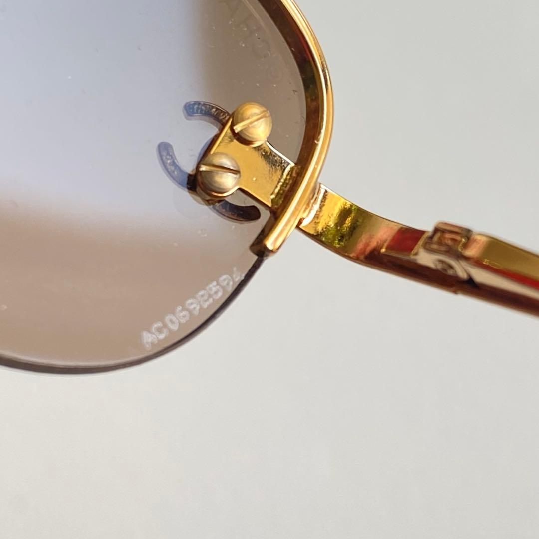 CHANEL シャネル 4099 ココマーク サングラス GP ゴールド - メルカリ