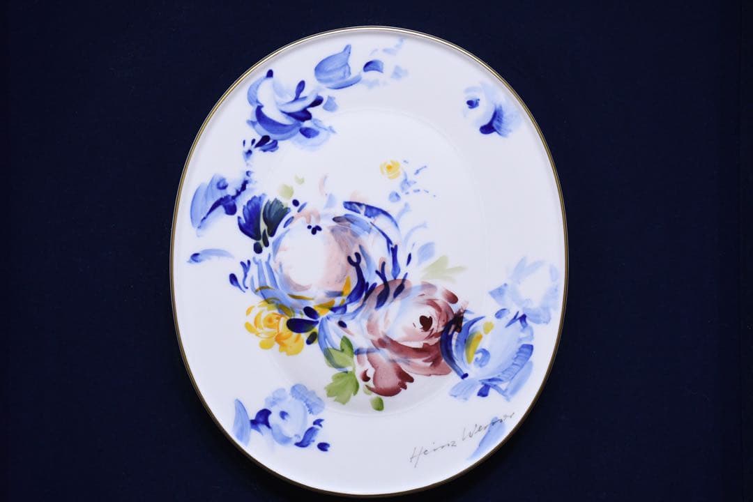 AKK172 本物保証 マイセン ハインツ・ヴェルナー 薔薇のブーケ