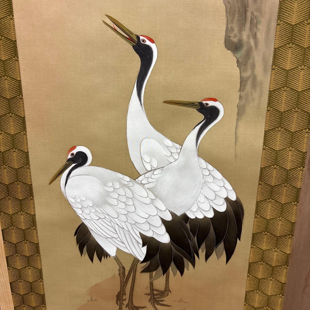 亀と梅の花 寿老人 3セット掛軸 0121o84 - メルカリ