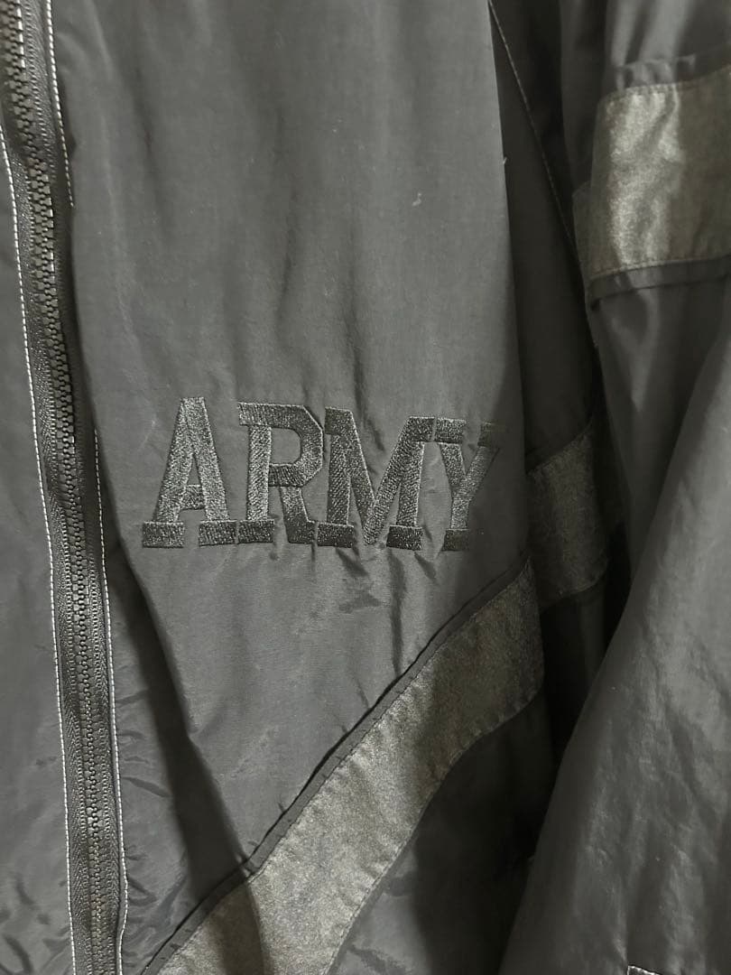 実物 USED 米軍 U.S.ARMY IPFU ジャケット 黒染め XXL-S