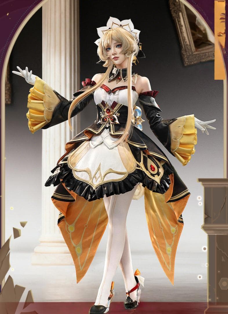 原神 三分妄想 サンドローネ ファデュイ 傀儡 コスプレ衣装 ウィッグ