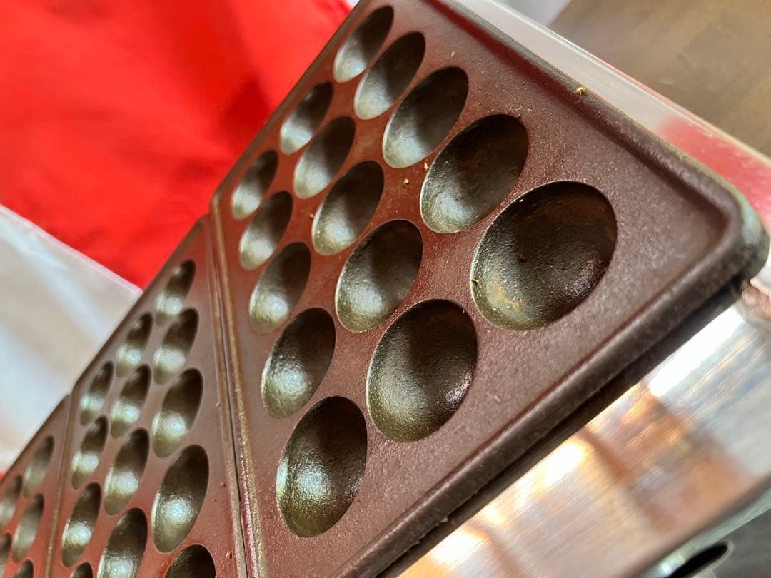 たこ焼き器 業務用 15穴プレート3枚 45玉 プロパンガス 店舗 屋台 飲食