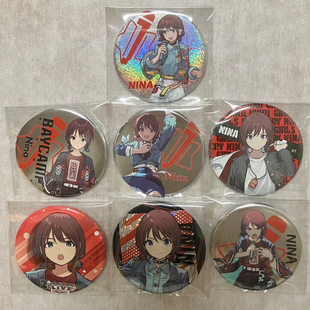 ガールズバンドクライ トゲナシトゲアリ 缶バッジ 井芹仁菜 7個セット