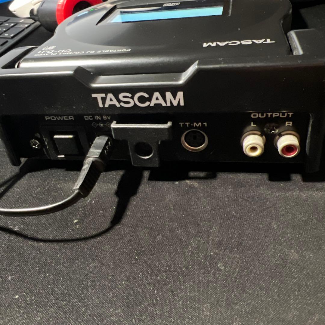 TASCAM CD-DJ1 CD/MP3プレーヤ- TT-M1 2台セット