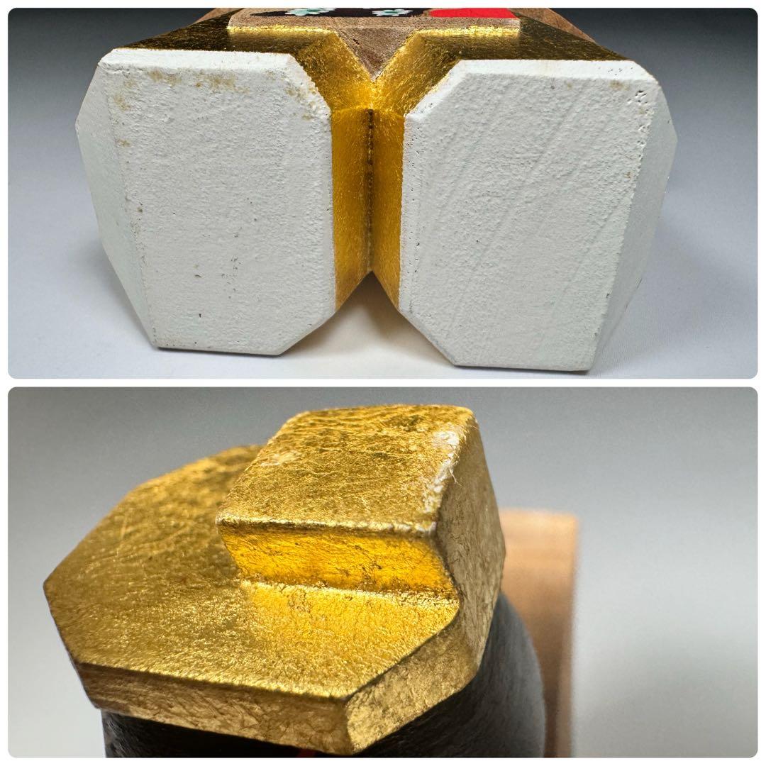 藤代光雄 松寿びな 創作雛人形 木彫 立雛 雛人形 置物 光雄 一刀彫 共